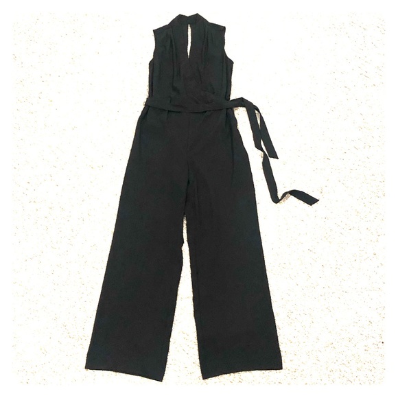 banana republic factory black jumpsuit